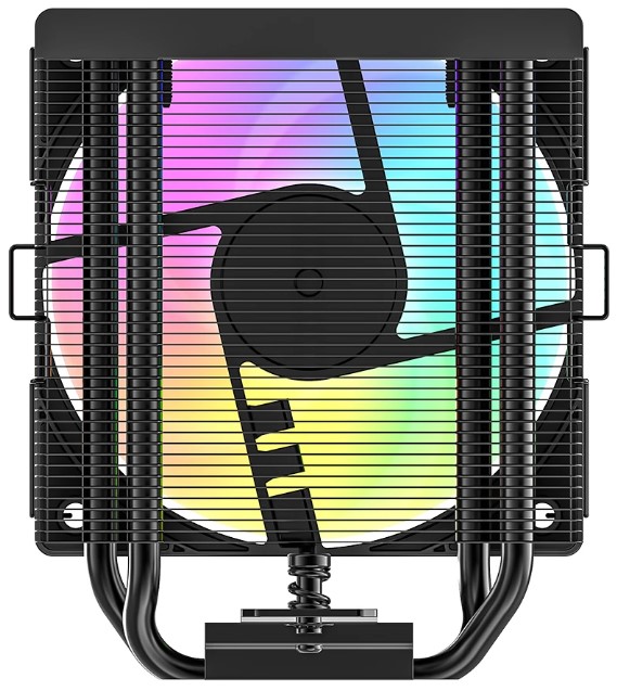 Кулер для процессора 180W SE-904-XT ARGB BLACK S1851/1700/1200/115x/AM5/AM4 4pin PWM+3pin 10cm fan ID-COOLING — изображение 5