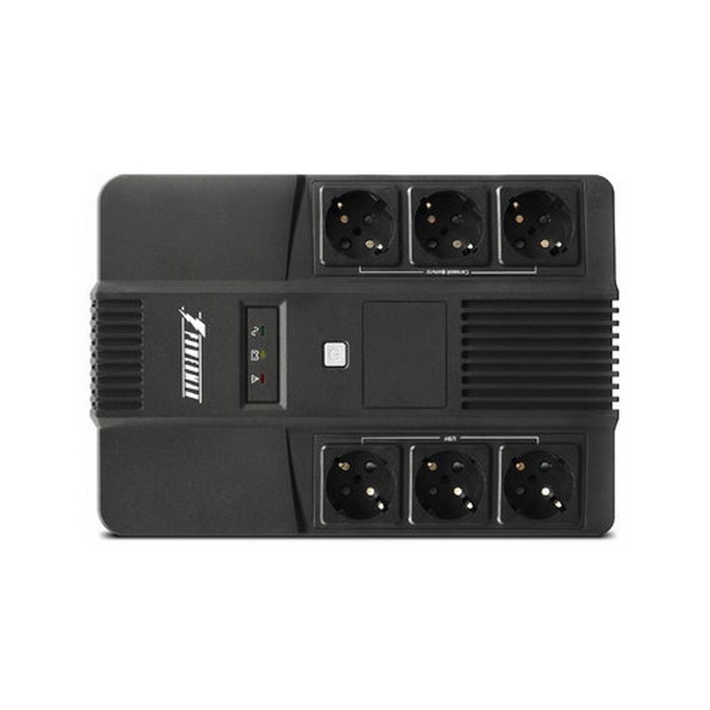 6117368||bp — Источник бесперебойного питания Powerman BRICK 800 Shuko line-interactive 480W/800VA (945321) — изображение 2