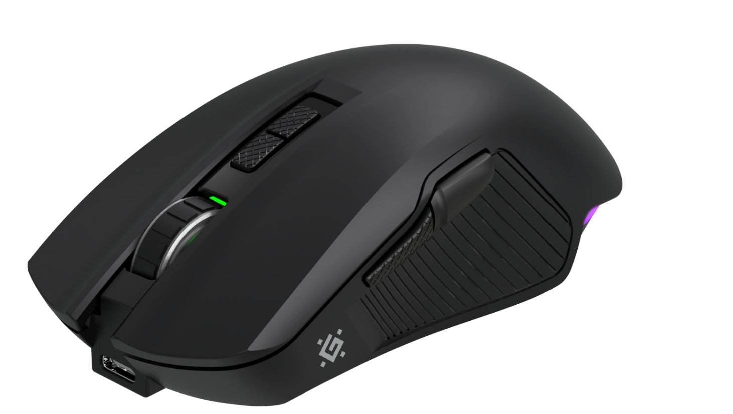 Мышь беспроводная Bluetooth/2.4G/пров игровая 7кн. 7200dpi RGB черн. Whisper GM-209 52209 DEFENDER — изображение 4