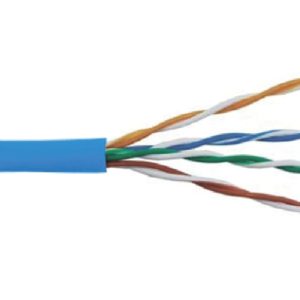Кабель Суприм U/UTP, 4 пары, Кат.5e (Класс D), 100 МГц, AWG 24, внутренний, LSZH нг(A)-HF, цвет оранжевый, коробка 305 м