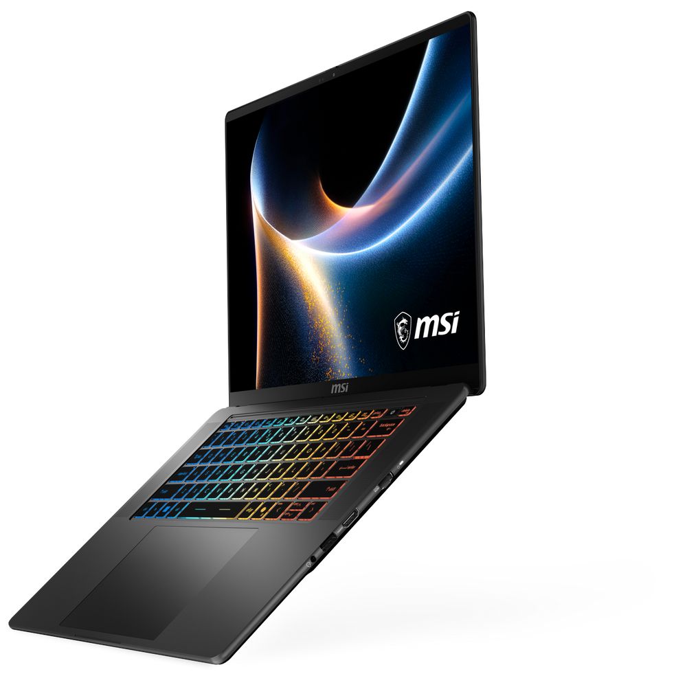 Ноутбук MSI Stealth 16 AI+ B3WI-012RU Intel Core Ultra 9 386H/32Gb (2*16 D5)/SSD1Tb/RTX5080 16Gb (125W)/16"/OLED/WQXGA/2560x1600/240Hz/Win11/RJ-45/Black/2.1kg — изображение 6