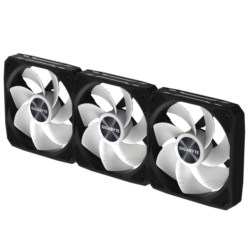 Вентилятор в корпус Gigabyte GBT EZRVSFAN1203 3X120mm ARGB FANs set. PWM, 3 Pin — изображение 2