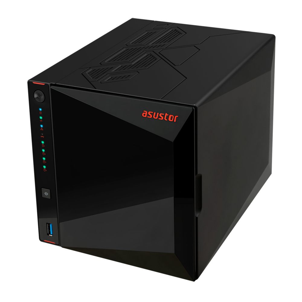Платформа СХД ASUSTOR AS5404T 4 Bay (Max.16) 4xM.2 2x2.5GLAN 4GB (Max.16GB) DDR4 3xUSB HDMI — изображение 5