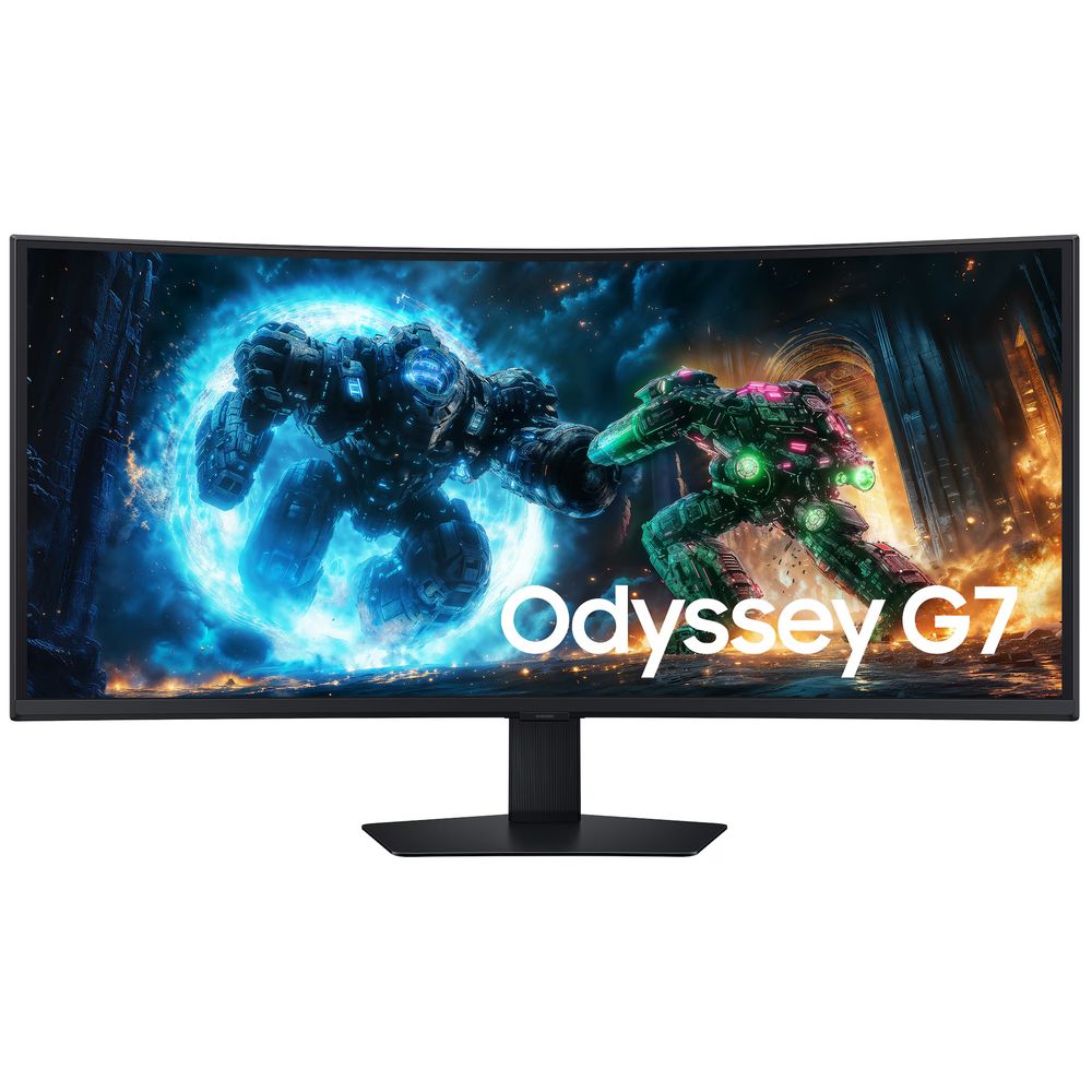40" Монитор Samsung Odyssey G7 G75F S40FG756EI Black WUHD (5120x2160), VA, 180Hz, HDMIx2+DP, curved — изображение 2