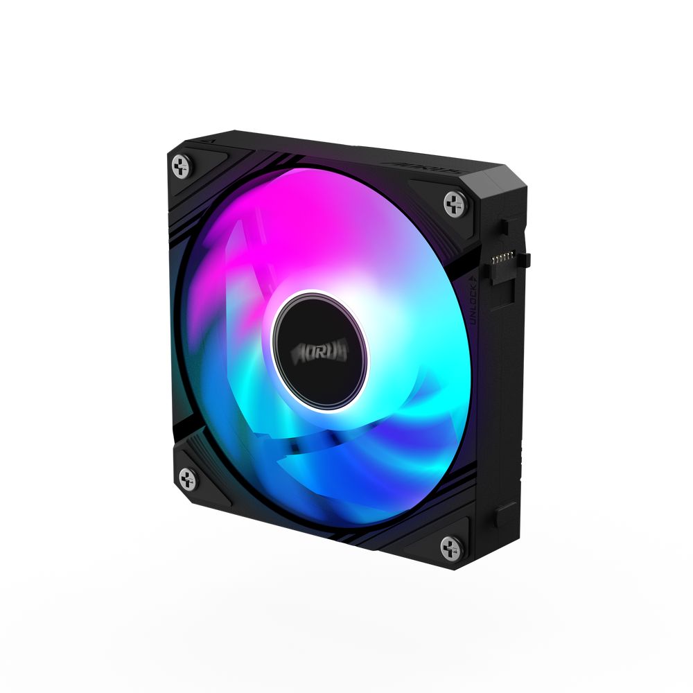 Вентилятор в корпус GIGABYTE GP-GBT ECFAN1201 1X120mm ARGB FAN. PWM, 3 Pin
