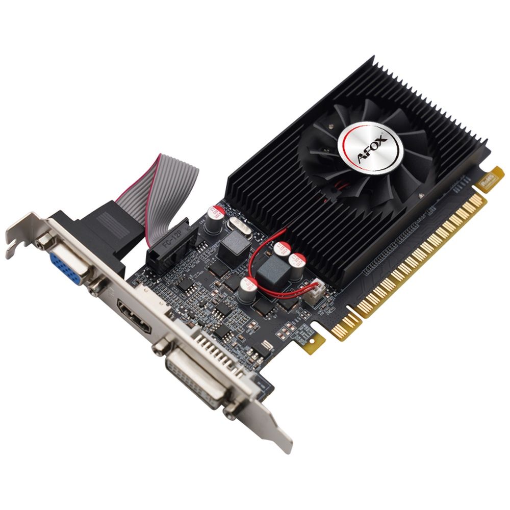 Видеокарта Afox GT610 2GB DDR3 64bit VGA DVI HDMI 1FAN LP RTL — изображение 5