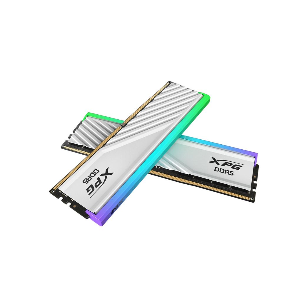 Модуль памяти ADATA 32GB DDR5 6000 UDIMM LANCER BLADE RGB AX5U6000C4816G-DTLABRWH Non-ECC, CL48-48-48, kit 2x16gb — изображение 2