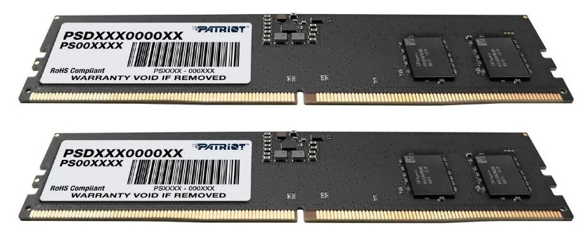 Модуль памяти DIMM 16GB (8GBx2) DDR5-5600 PSD516G5600K PATRIOT — изображение 3