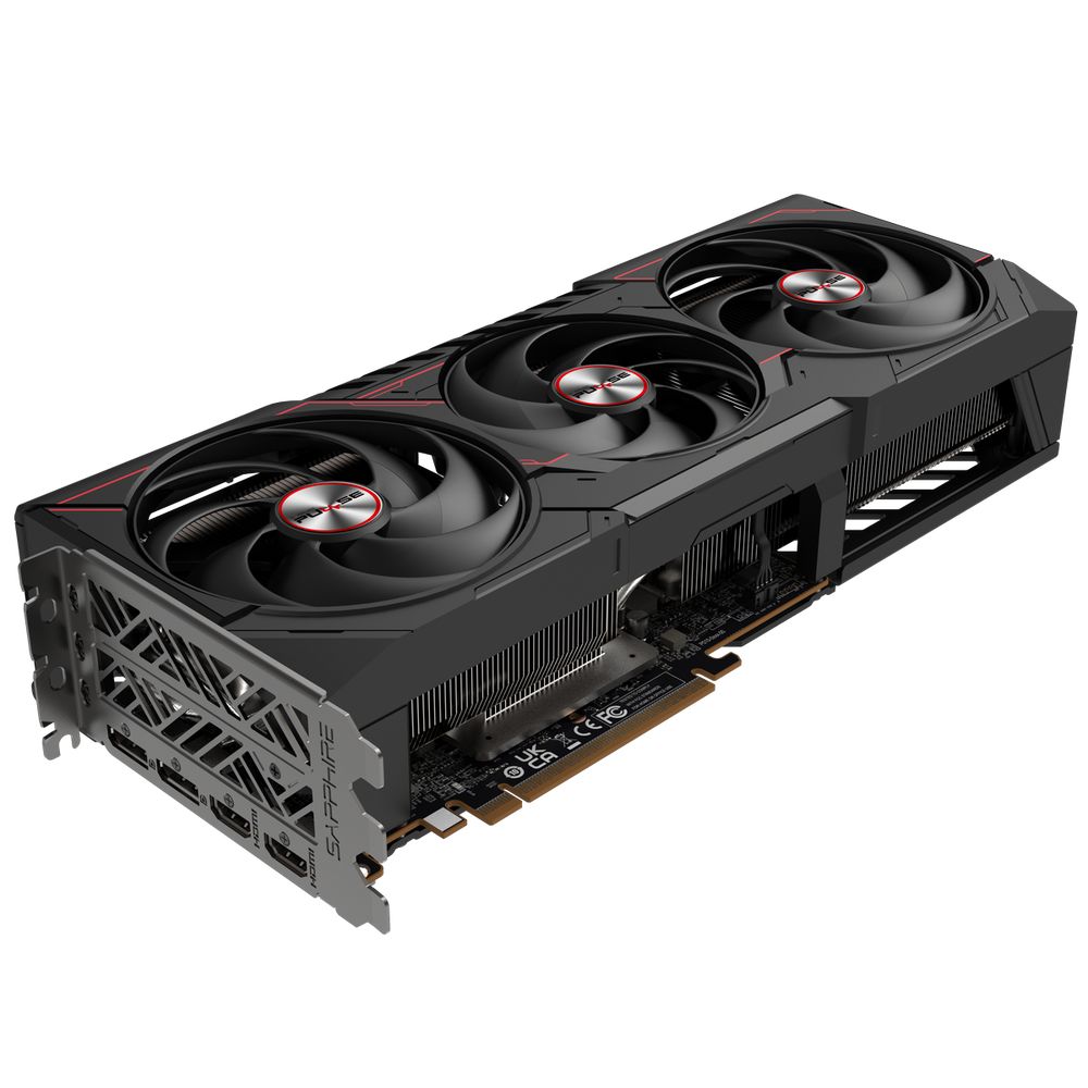 Видеокарта Sapphire RX9070XT PULSE 16GB GDDR6 256bit 2xDP 2xHDMI 3FAN RTL — изображение 5