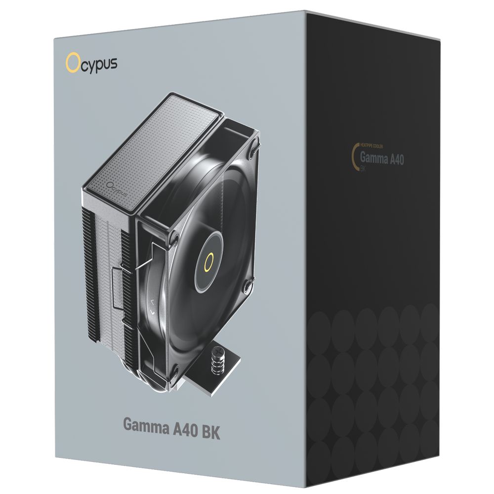 Вентилятор Cooler Ocypus Gamma A40 BK Black 200W/ All Intel/ AMD AM*/ Screws — изображение 9