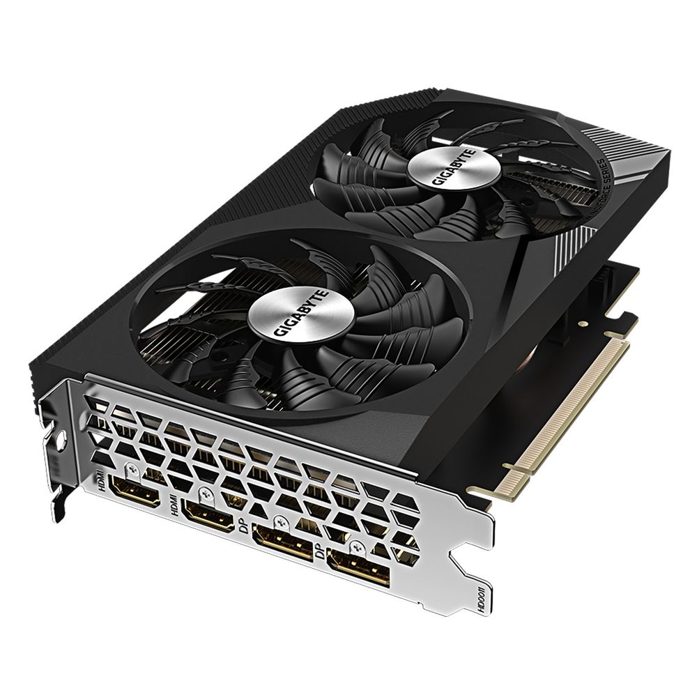 Видеокарта Gigabyte Badpack RTX3050 WINDFORCE OC V2 8GB GDDR6 128bit 2xDP 2xHDMI 2FAN RTL bp — изображение 5