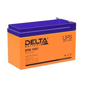 АКБ Delta DTM 1207 (12V, 7,2Ah)