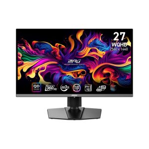 Монитор 26.5" MSI MPG 271QRX QD-OLED  QD-OLED, 2560x1440, 360Hz, 0,03ms, 250сd/m, 1500000:1, HDR10 | 2xHDMI(2.1), DP(1.4a), Type-C(PD-98W), 2xUSB2.0 | HAS, Pivot, Swivel, InPSU, Vesa 100, Black