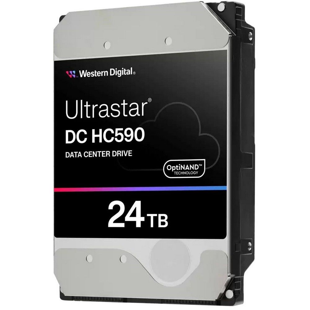 Жесткий диск серверный Western Digital 3.5" 24TB Ultrastar DC HC590 WUH722624ALE6L4 SATA — изображение 2