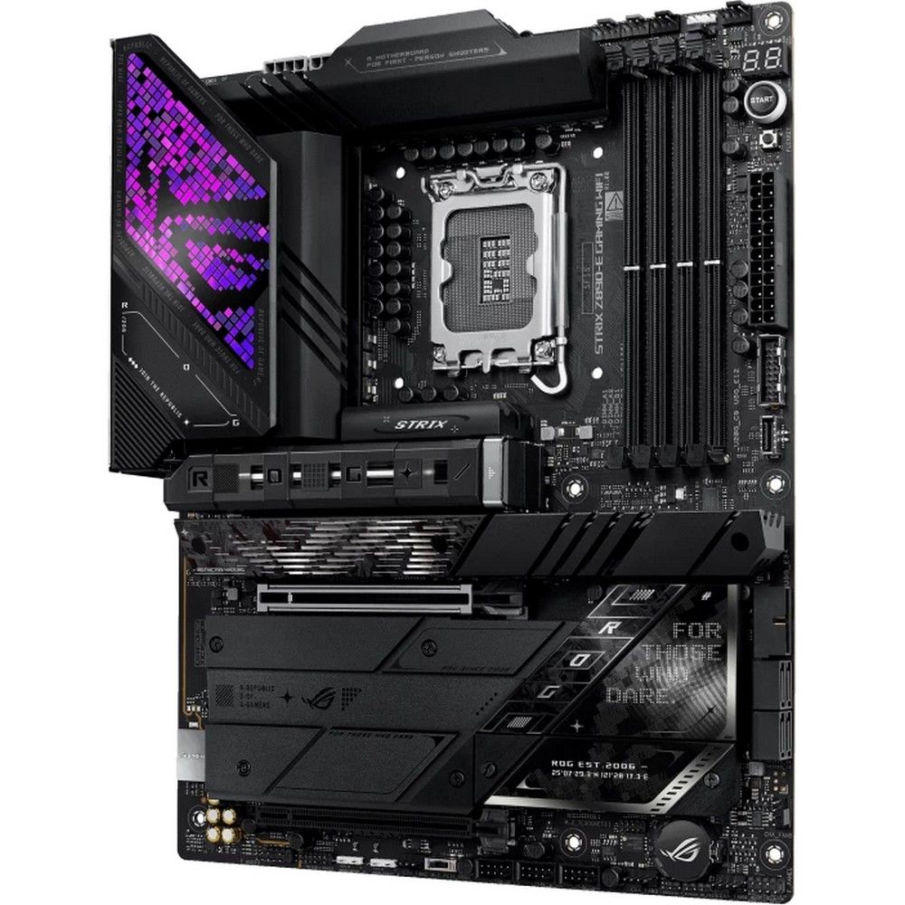 Материнская плата ASUS ROG STRIX Z890-E GAMING WIFI LGA1851 ATX 4xDDR5 2xPCIEx16 7xM.2 2xThunderbolt 2xUSB-C DP HDMI 5GLAN Wi-Fi 7 — изображение 4