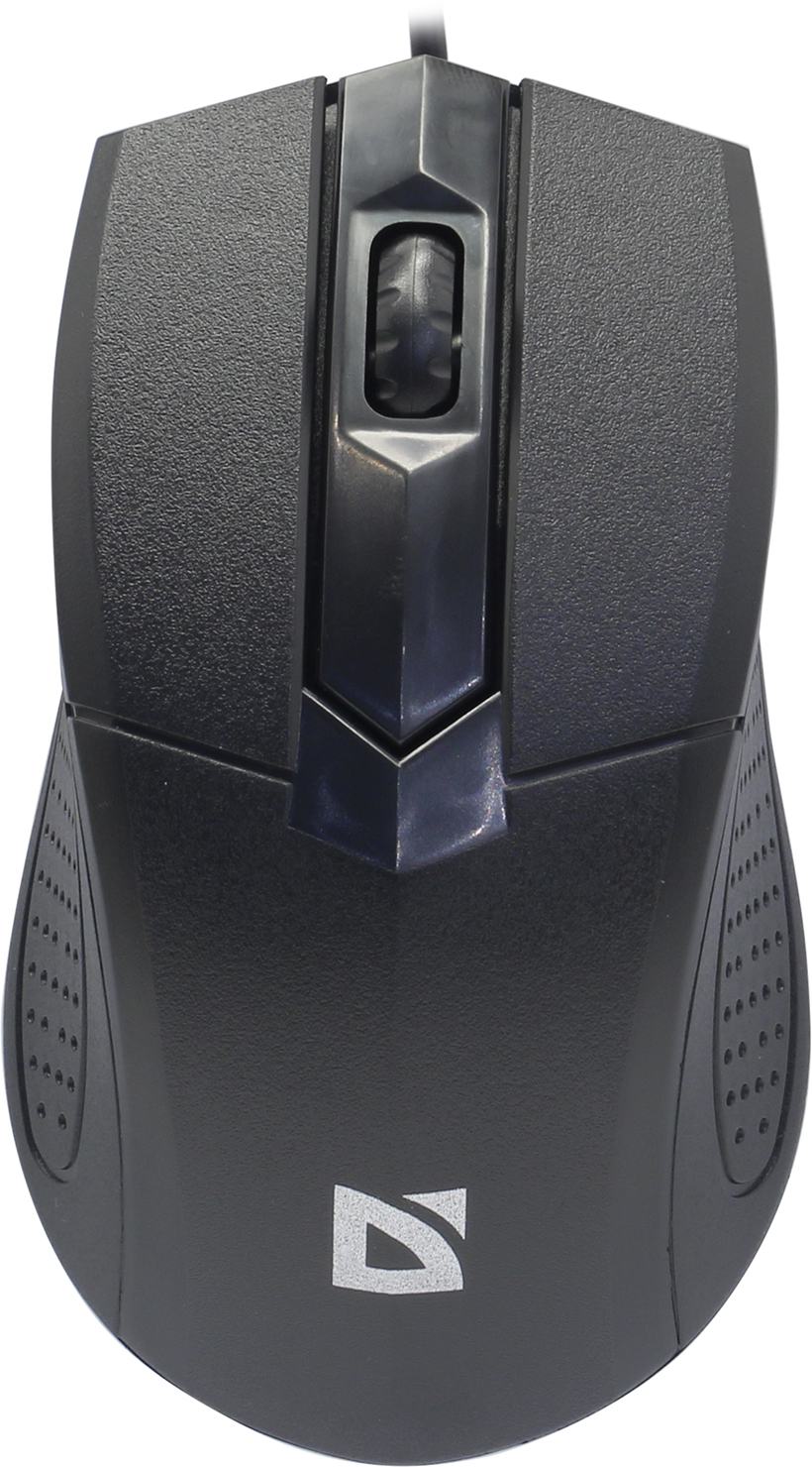 Мышь проводная OPTIMUM MB-270 черная 52270 DEFENDER — изображение 3