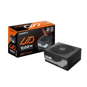 Блок питания ПК Gigabyte UD1600PM PG5 AI TOP 1600W, 80Plus, Platinum, Полностью модульный, PCIe Gen 5.0, ATX 3.1 compatible