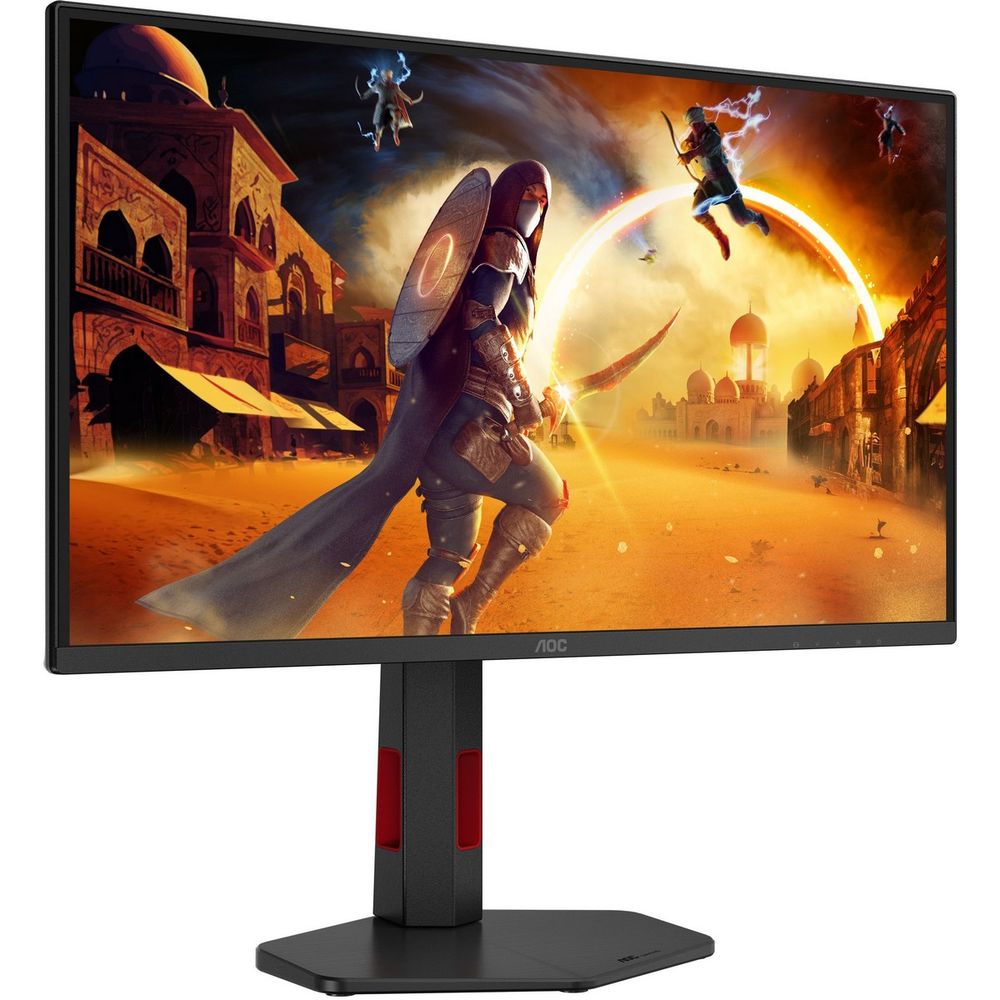 Монитор 25" AOC Q25G4SR Black (IPS, 2560x1440, 300Hz, 0.3 ms, 178°/178°, 450 cd/m, 1000:1, +2xHDMI 2.1, +DisplayPort 1.4, +MM) — изображение 2