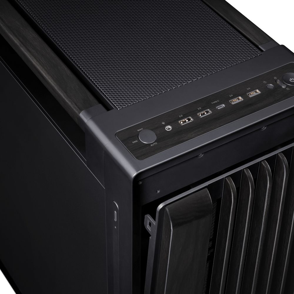 Корпус PROART PA602 WOOD METAL PWM BLACK — изображение 12