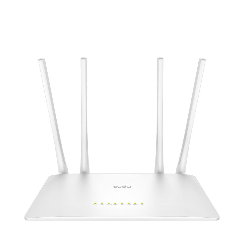Маршрутизатор CUDY AC1200 Wi-Fi Router Dual Band, Chipset MediaTek, 802.11ac/a/b/g/n, 867Mbps at 5GHz + 300Mbps at 2.4GHz, 5 × 10/100Mbps Ports, WiFi router/AP/ Repeater/WISP Mode,4 5dBi fixed antennas, WPA3, Guest network, WPS, DDNS, VPN Client, IPv6,TR069/TR098/TR111/TR18 — изображение 2