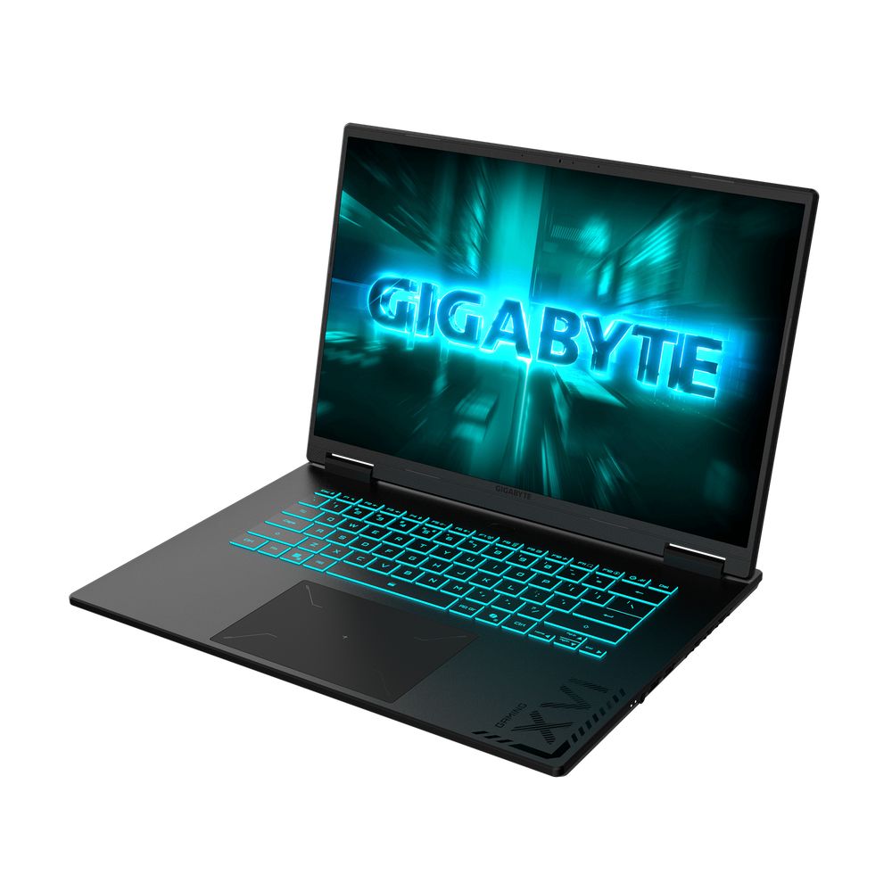 Ноутбук Gigabyte Gaming A16 GA63H AMD Ryzen 7 260/16Gb (1*16 D5)/SSD1Tb/RTX5050 8Gb (85W)/16"/IPS/WUXGA/1920x1200/165Hz/NoOS/RJ-45/Black/2.2kg — изображение 3
