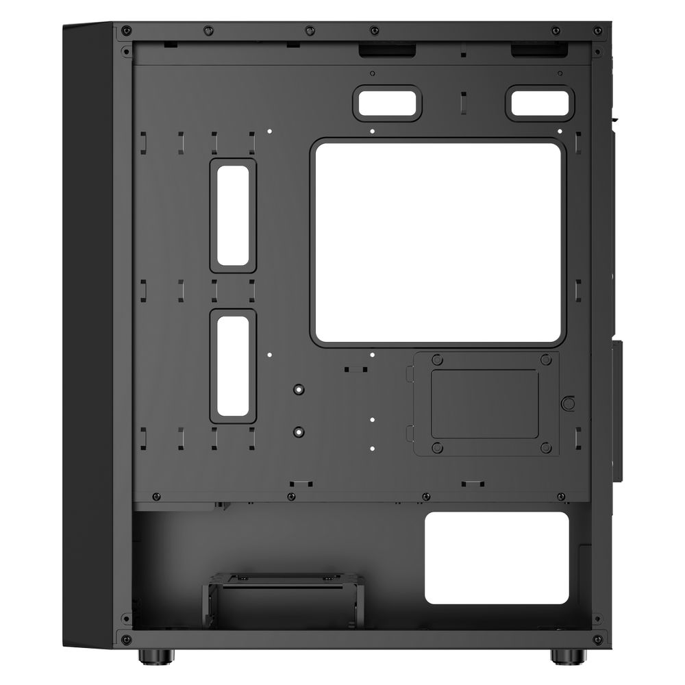 Корпус для ПК Case Ocypus Gamma C50 BK mATX / win / black / no PSU / Tempered Glass — изображение 6