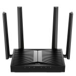 Маршрутизатор CUDY BE3600 Gigabit Wi-Fi 7 Router Dual Band Mesh Router, Chipset Broadcom, 802.11be/ax/ac/a/b/g/n, 2882Mbps at 5GHz + 688Mbps at 2.4GHz, 5 x 10/100/1000Mbps Ports, 4 x 5dBi fixed antennas, WiFi router/AP/ Repeater/WISP Mode, PPTP/L2TP/OpenVPN/WireGuard, MLO, MU-MIMO,