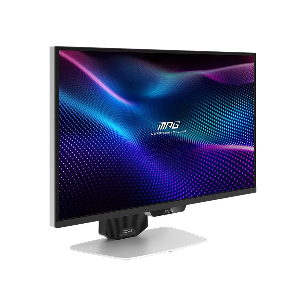 Монитор 27" MSI MPG 274URDFW E16M Rapid IPS, 3840x2160/1920x1080, 160Hz/320Hz, 0,5ms, 400сd/m, 1000:1, HDR10 | 2xHDMI(2.1), DP(1.4a), Type-C(PD-98W) | HAS, Pivot, Swivel, ExPSU, Vesa 100, White — изображение 2
