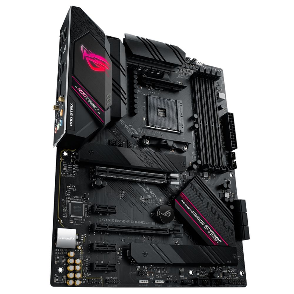 Материнская плата ASUS ROG STRIX B550-F GAMING WIFI II AM4 ATX 4xDDR4 2xPCIEx16 3xPCIEx1 2xM.2 HDMI DP 2.5GLAN WIFI 6E(453314) — изображение 2
