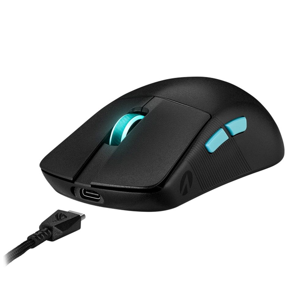 Мышь ASUS P713 ROG HARPE ACE AIM LAB EDITION BLK 54g 36,000DPI Bluetooth 5.1 2.4GHz 5buttons — изображение 6