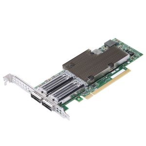 Сетевой адаптер Broadcom NetXtreme P2100G (BCM957508-P2100G)  2x100GbE (100/50/25/10GbE), PCIe 4.0 x16, QSFP56, BCM57508, Ethernet Adapter