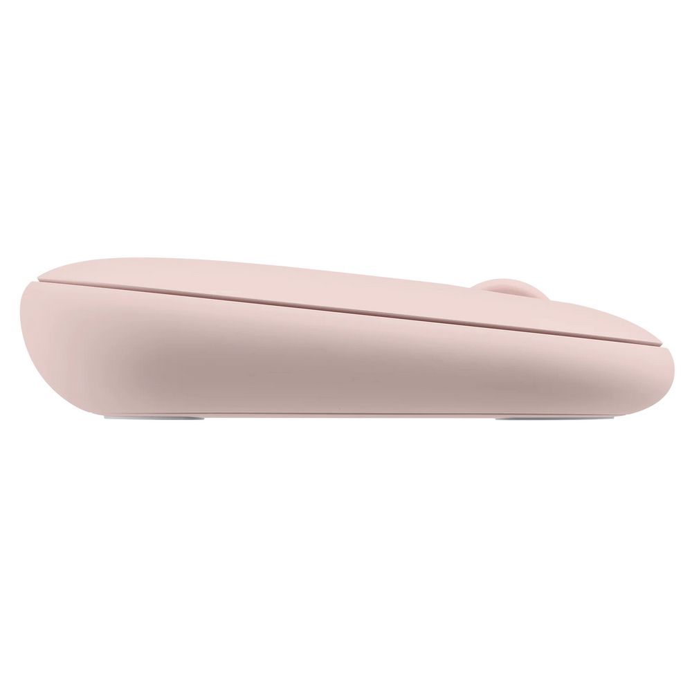 Мышь беспроводная Logitech Pebble M350 Pink розовая, оптическая, 1000dpi, 2.4GHz, USB-ресивер, бесшумная, под обе руки — изображение 4