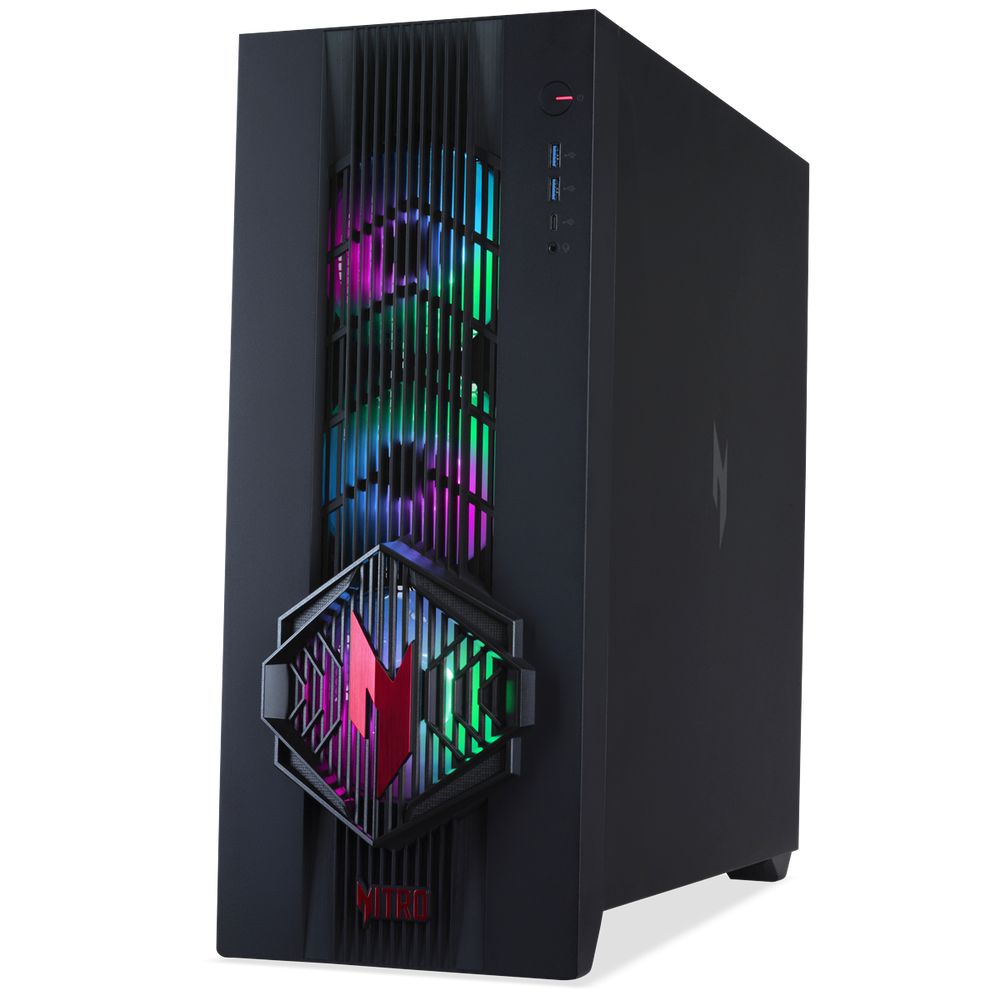 Настольный ПК Acer Nitro 70 N70X3D-100 AMD Ryzen 9 9950X3D/32Gb/SSD1Tb/RTX5080 16Gb/PSU 1200W/NoOS/Black (DG.E5ACD.006) — изображение 6