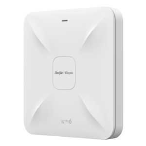 Точка доступа Wi-Fi 6, 1*1Гб/с + 1*2.5Гб/с сетевые порты, до 3200Мб/с, потолочная