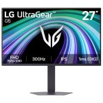 Монитор 27" LG 27G550B-B   IPS, 1920x1080, 300Hz, 1ms, 300сd/m, 1000:1, HDR10 | 2xHDMI(2.0), DP(1.4) | HAS, Pivot, Swivel, ExPSU, Vesa 100, Black