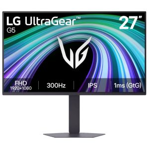 Монитор 27" LG 27G550B-B   IPS, 1920x1080, 300Hz, 1ms, 300сd/m, 1000:1, HDR10 | 2xHDMI(2.0), DP(1.4) | HAS, Pivot, Swivel, ExPSU, Vesa 100, Black