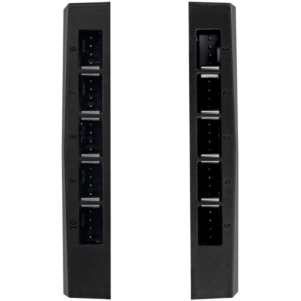 Аксессуары Arctic Cooling Хаб для 10 вентиляторов корпуса ПК Arctic Case Fan Hub 10 PWM Fan (ACFAN00175A) (702522) — изображение 3