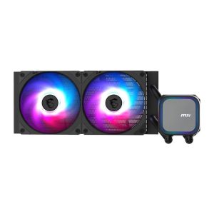 Жидкостная система охлаждения MSI MAG CORELIQUID A13 240 2x ARGB Fan, ARGB Block,