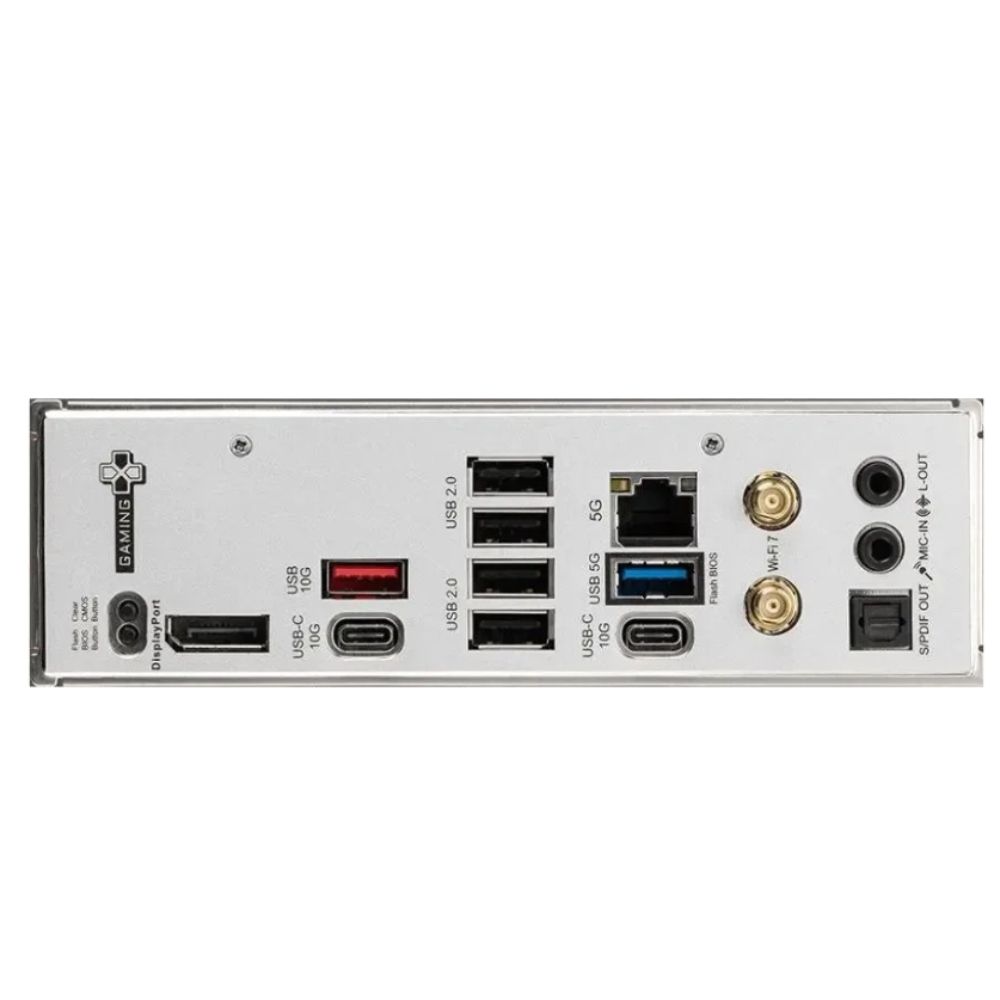 Материнская плата MSI Bad Pack B850 GAMING PLUS WIFI B850, AM5, 4*DDR5, 4*PCIEx16, 3*M.2, 3*TypeC, 1*USB3.2Gen2, 5*USB3.2Gen1, 8*USB2.0, 4*SATA3.0, 5G, DP, ATX, RTL — изображение 5