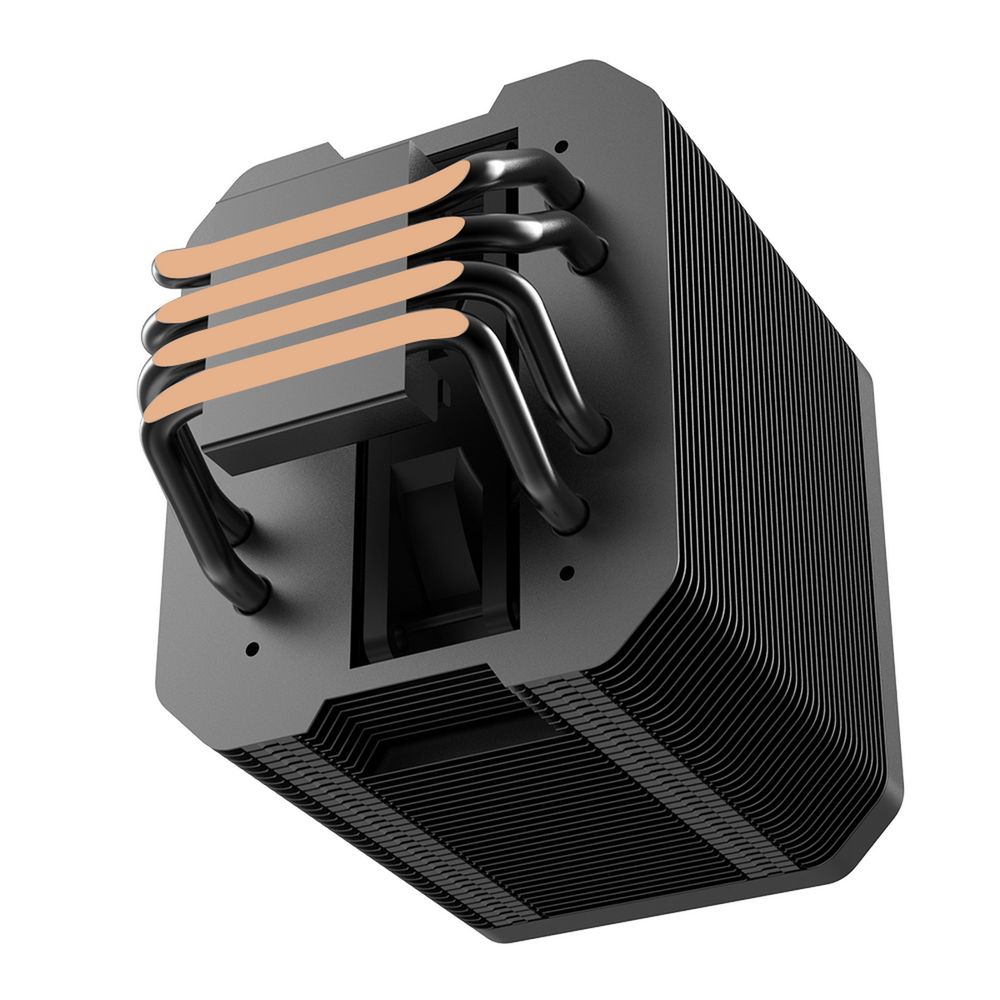 Вентилятор для процессора ALSEYE M90-B LGA1700/1200/115x, AMD AM4, Height 135mm, TDP 180W, 4x6mm heat pipe, FAN 90mm, 800~2400rpm, PWM — изображение 8