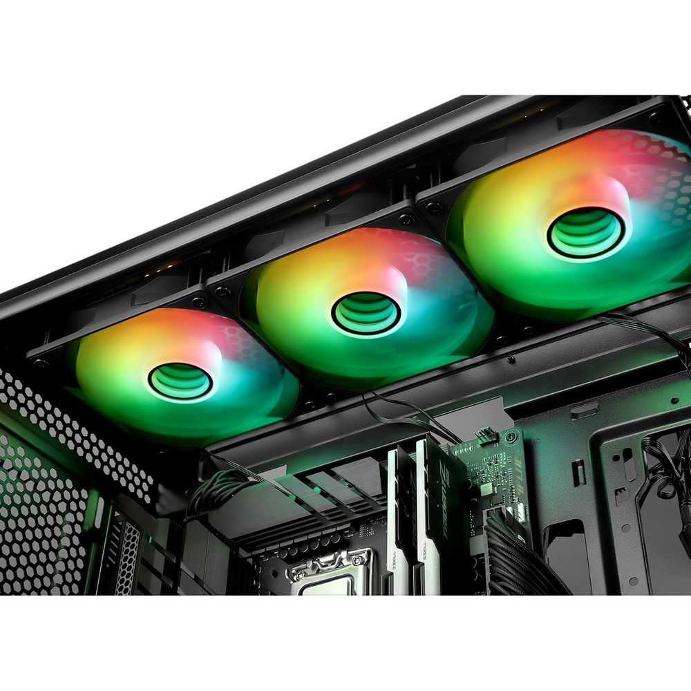 Вентилятор для процессора Thermalright Fan TL-C12B-S V3 X3 ARGB 120mm/ 3 pack/ PWM/ S-FDB Bearing — изображение 10