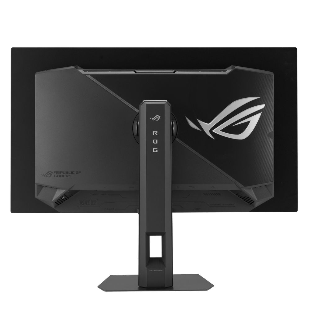 Монитор 26.5" ASUS XG27ACDMS QD-OLED, 2560x1440, 280Hz, 0,03ms, 250сd/m, 1500000:1, HDR10 | HDMI(2.1), DP(1.4), Type-C(PD-15W) | HAS, Pivot, Swivel, InPSU, Vesa 100, Black — изображение 5