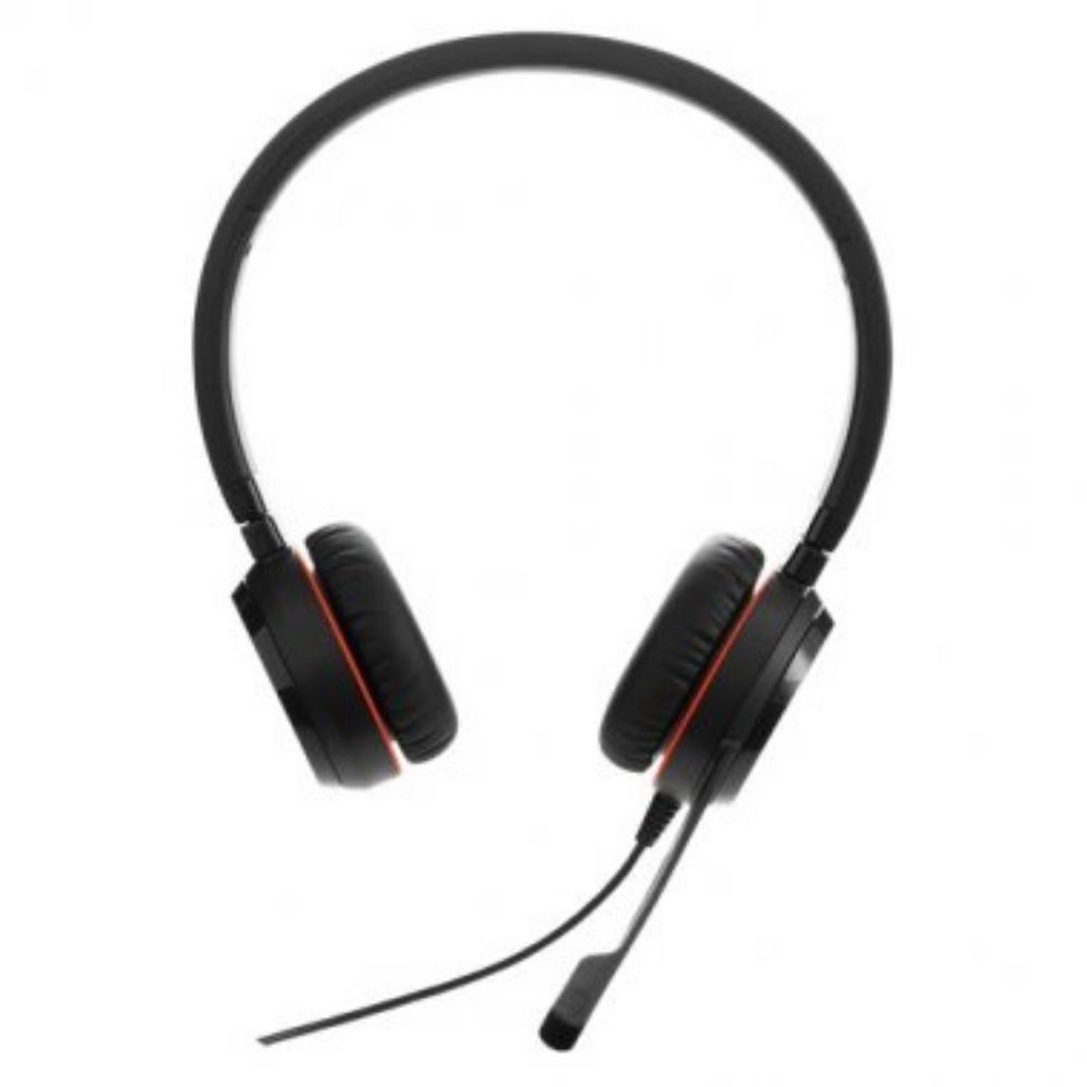 Проводная гарнитура Jabra Evolve 20 SE, Stereo MS, USB C/A adapter, Leather (PN:4999-823-369) — изображение 3