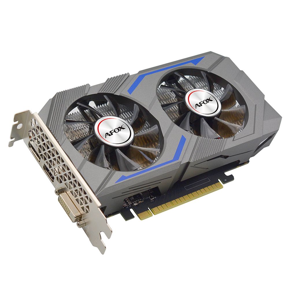 Видеокарта Afox GTX1650 4GB GDDR6 128BIT DP DVI HDMI ATX DUAL FAN RETAIL PACK 4GB GDDR6 128BIT DP DVI HDMI ATX DUAL FAN RETAIL PACK — изображение 3