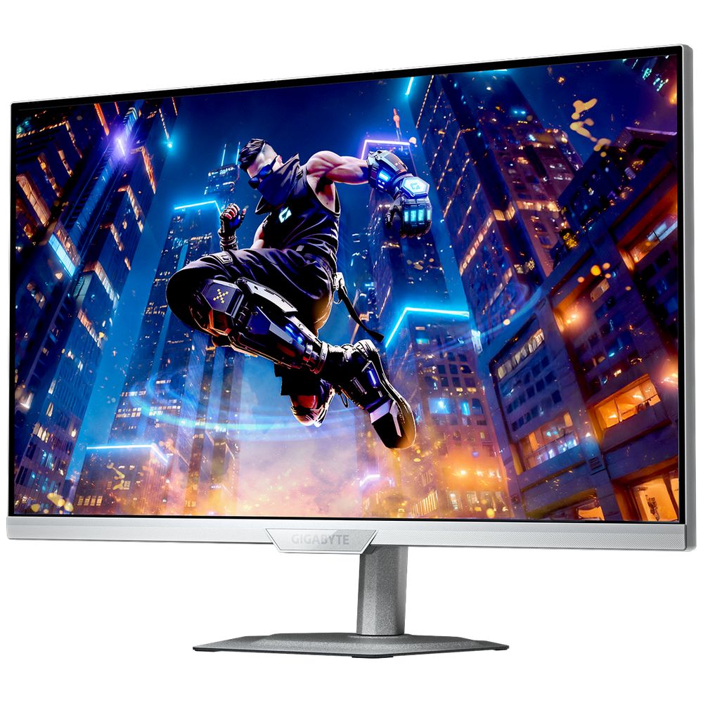 Монитор 27" Gigabyte M27UP ICE (IPS, 3840x2160, 160Hz, 1мс, 350cd/m, 1000:1, 2xHDMI-2.1, DP-1.4, 4xUSB3.2, USB Type-C, Pivot ) — изображение 2