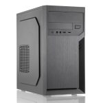 Корпус FoxLine Case Foxline FL-702 |FL-702-FZ450| , mATX, 1x5.25EXT, 1x3.5EXT, 2x3.5INT, 2xUSB2.0, HDA, w/o FAN, |FL-702-FZ450| w/450W ATX PSU, w/1.2m EU pwr cord, (970597)