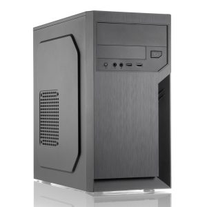 Корпус FoxLine Case Foxline FL-702 |FL-702-FZ450| , mATX, 1x5.25EXT, 1x3.5EXT, 2x3.5INT, 2xUSB2.0, HDA, w/o FAN, |FL-702-FZ450| w/450W ATX PSU, w/1.2m EU pwr cord, (970597)