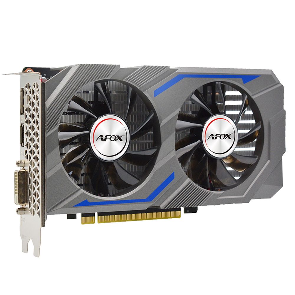 Видеокарта Afox GTX1650 4GB GDDR6 128BIT DP DVI HDMI ATX DUAL FAN RETAIL PACK 4GB GDDR6 128BIT DP DVI HDMI ATX DUAL FAN RETAIL PACK — изображение 2