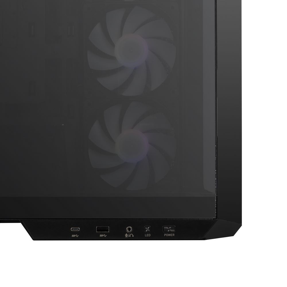 Корпус MSI MAG Pano M100R PZ , Micro-ATX, 1xUSB 3.2 Gen 1, 1xUSB 3.2 Gen2 Type-C, 4x120mm ARGB Fan, ARGB+PWM Control Board, TG — изображение 8