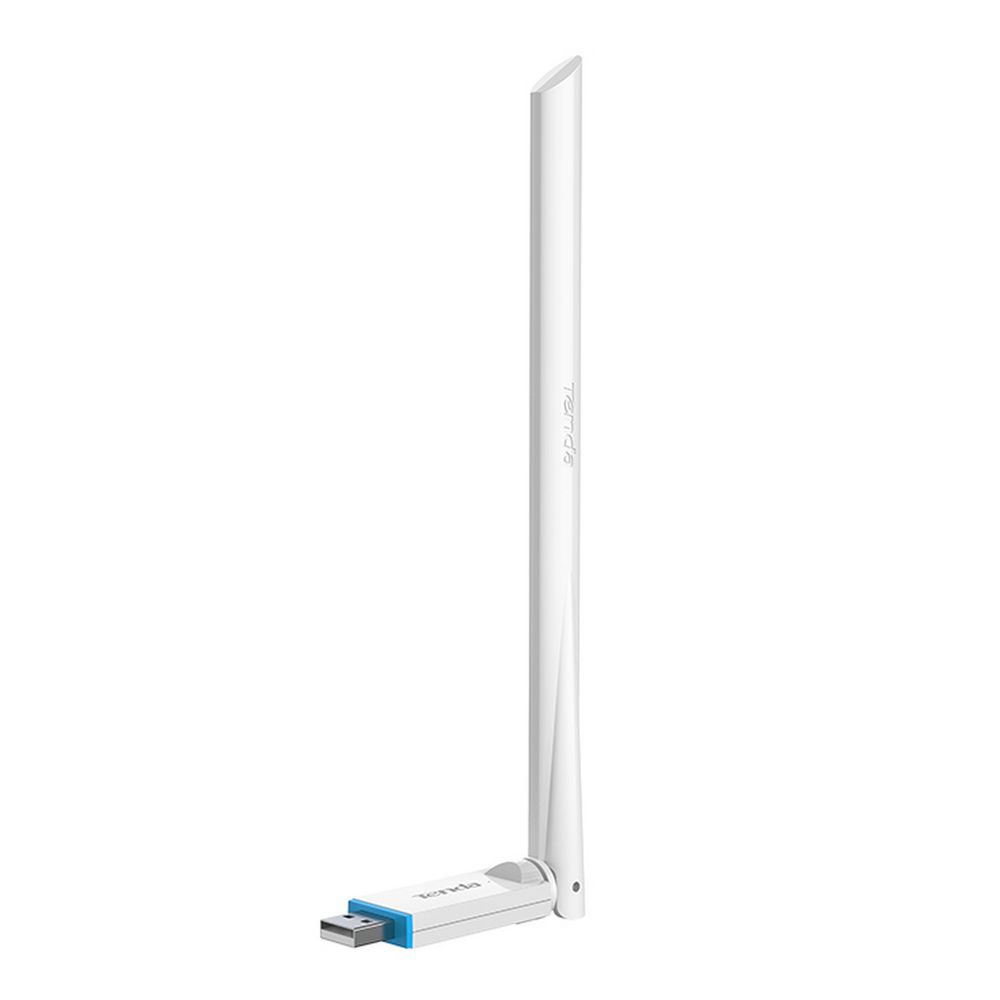 Адаптер беспроводной связи (Wi-Fi) Tenda U2 Адаптер Wi-Fi N150 2,4 ГГц, до 150 Мбит/с, передатчик 20 dBm, подключение USB, 1х6dBi внешняя антенна — изображение 2